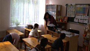 Урок английского в детском саду, часть 1