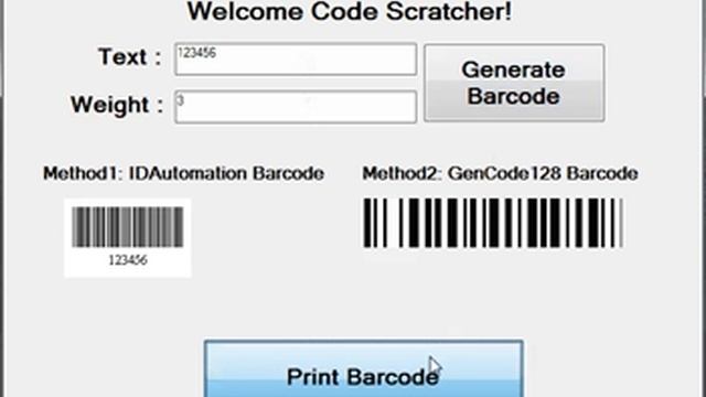 Code 128 Barcode generation in vb.net