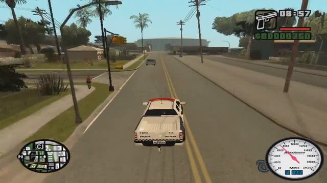 GTA SA Viaturas - Chevrolet S10 ROCAM - PMRN