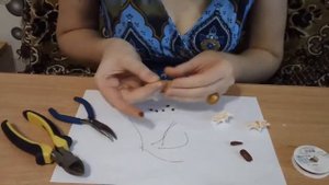 Как сделать тычинки из полимерной глины