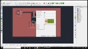 [KiCad] Via Stitching. Прошивка полигонов переходными отверстиями.