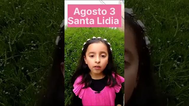 Santa Lidia: Dios en el primer lugar de nuestro corazón.