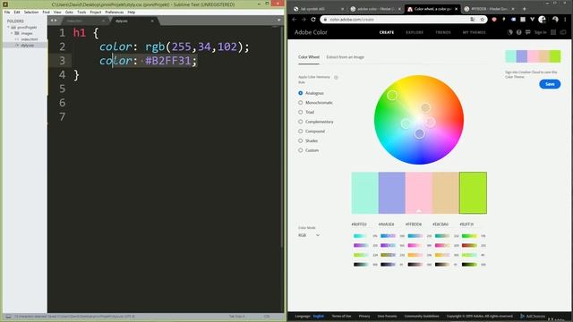 19. Tvorba webu (HTML a CSS) - Zadávání barvy v css, klíčové slovo, rgb, rgba, hexadecimální kód смотреть онлайн