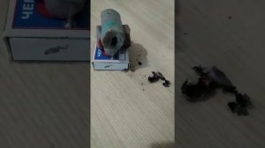 пушка из пластилина стреляю из неё