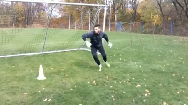 Goalkeeper training - Tomáš Koubek смотреть онлайн