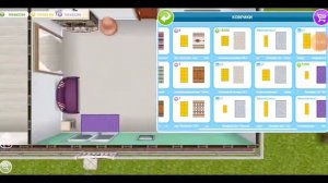 Стройка дома в Sims Free Play