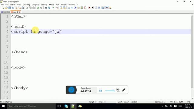 JavaScript Introduction and types of java script