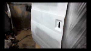 Форд Транзит Ремонт,Вытяжка и окраска двери  часть 2