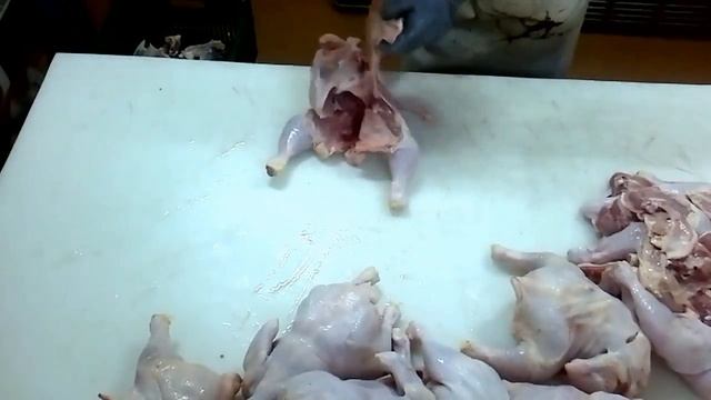 Тест дамасского клинка по курице+мозаичный дамаск. смотреть онлайн