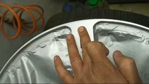 покраска дисков mazda R18