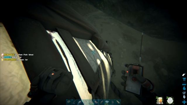 Basi Soaking Hidden Ocean Base - Ark Genesis Small Tribes EP 14 смотреть онлайн