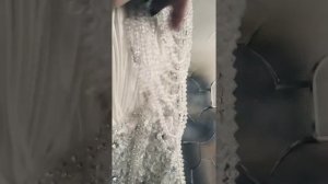 ASMR tapping on wedding dress and camera/АСМР свадебное платье