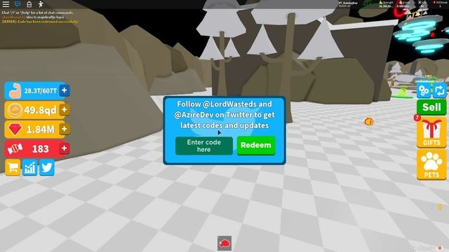 ALL *NEW* SECRET OP WORKING CODES! ?X5 CANDY UPDATE? Roblox Champion Simulator смотреть онлайн