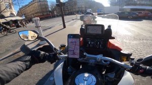 Tour de moto à Paris chez Lucas Carton Place de la Madeleine