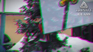 Панорамное остекление пристройки в Новый год