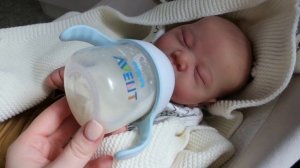 День с новорожденным реборном / новый малыш?!?a day with a reborn doll