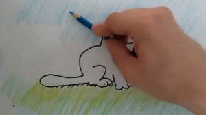 Кот Саймон. Рисуем шалунишку котика Саймона.