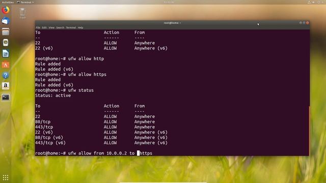 Ubuntu ufw getting started guide смотреть онлайн