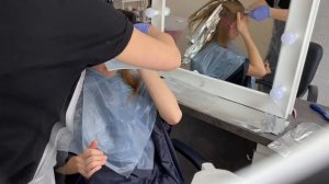 HandTouch+Airtouch Комбинированная техника Окрашивание в технике Хендтач и Аиртач. Разбор