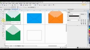 TỰ HỌC ĐỒ HỌA với CorelDRAW X7 | Bài 12: Vẽ icon bì thư