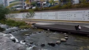 Cheonggyecheon Stream, Seoul, HD Experience 청계천 스트림