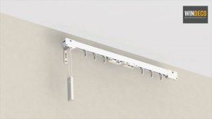 Профильный карниз для штор R-2880 с управлением