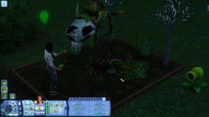 Проглотис Людоедия (Жвачное растение) в The Sims | Сравнение 3 частей