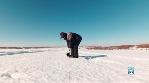 Работа отдела геофизики в полях Тульской области.