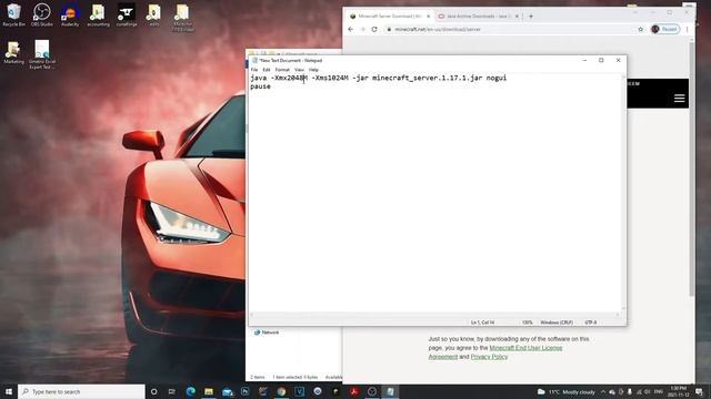 How To Create Minecraft 1.17.1 Server Quickest Ever Super Simple Under 4 Minutes!! смотреть онлайн