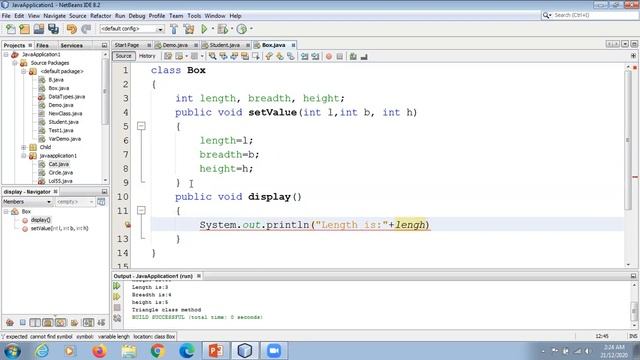 Class, Object and Method #java #class #object #method #objectinitialization
