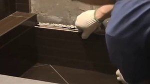 Монтаж пластикового люка под плитку ЛсИС