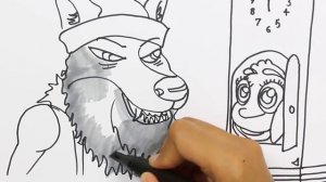 ВОЛК И СЕМЕРО КОЗЛЯТ | Рисование и Раскраски