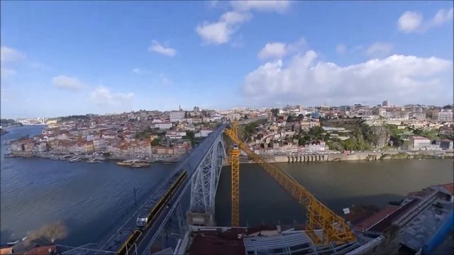 Лучшие смотровые площадки Порту. Откуда снимать Мост Луиша 1 в Португалии. Insta360OneX