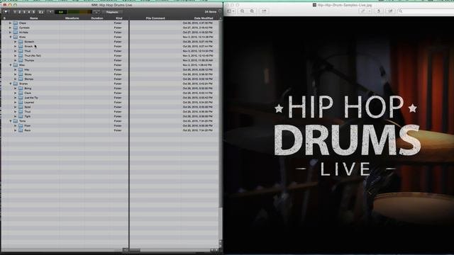 Hip Hop Drums Live - Walkthrough | ModernSamples.com