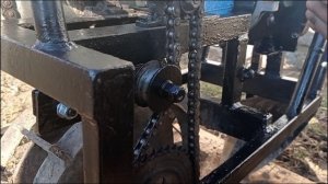 Модернизация окучника из бензопилы "УРАЛ"