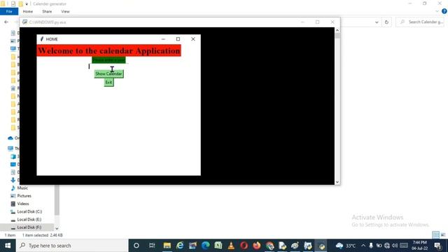 Free Calendar Generator Python Project with source code || Python Tutorial || #ravieditz