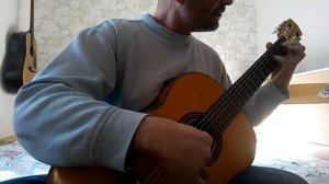 Снег над Ленинградом на гитаре