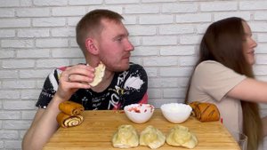 МУКБАНГ ДОМАШНИЕ МАНТЫ MUKBANG HOMEMADE MANTA RAYS