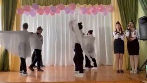 Инсценировка песни "Журавли" 8 класс