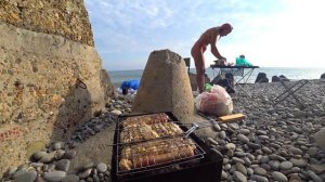 ДИКИЙ ПЛЯЖ в СОЧИ!  Дикий Отдых рядом с СОЧИ! СОЧИ 2020