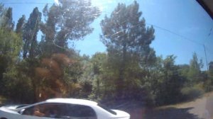 Пицунда. Дорога от ОПК Пицунда 1 корпус АПСНЫ до ПСОУ граница часть 6.