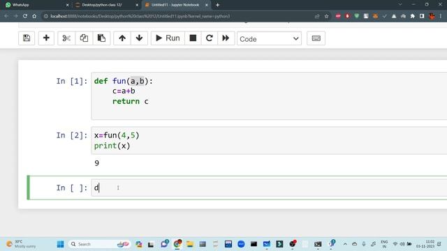 USER DEFINE FUNCTION IN PYTHON WITH PRACTICAL IMPLEMENTATION (BANGLA) смотреть онлайн