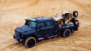 Бронеавтомобиль Баггивоз Буран с Вездеходом ЧаБорз из Чечни