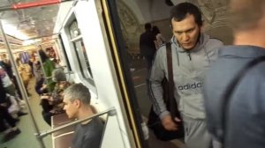 Parade trains on Moscow Metro 2021: 2000's Metrowagonmash 81-717.5M/714.5M train part 1