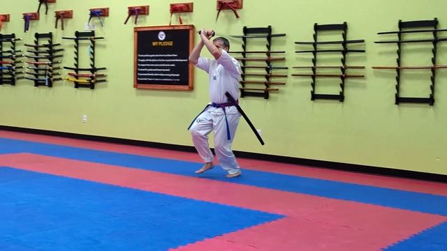 Gumdo sword form #8 Red belt test 2023 10 05 смотреть онлайн