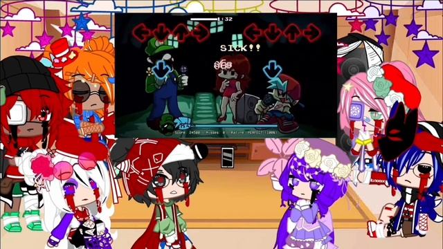 Sonic.exe characters (Human Au) react to FNF VS Mario Madness Mod (Requested) смотреть онлайн