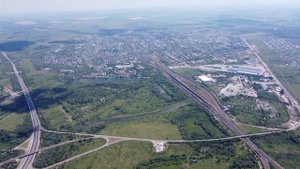 Парк-ресторан "Нет на карте".  Окрестности Усть-Кинельского и Кинеля с высоты