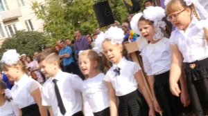"Теперь мы первоклашки!" (фрагмент школьного фильма)