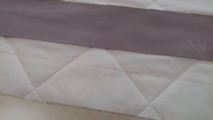 ?Как Пришить ОБТАЧКУ на стежку для Покрывала!