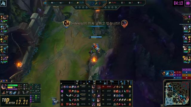 Challenger Top Rumble Build Night Harvester Arcane Comet - Rumble Top vs Aatrox - LOL KR 12.21 смотреть онлайн